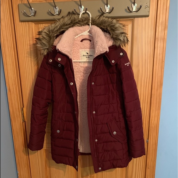 abercrombie girls coat